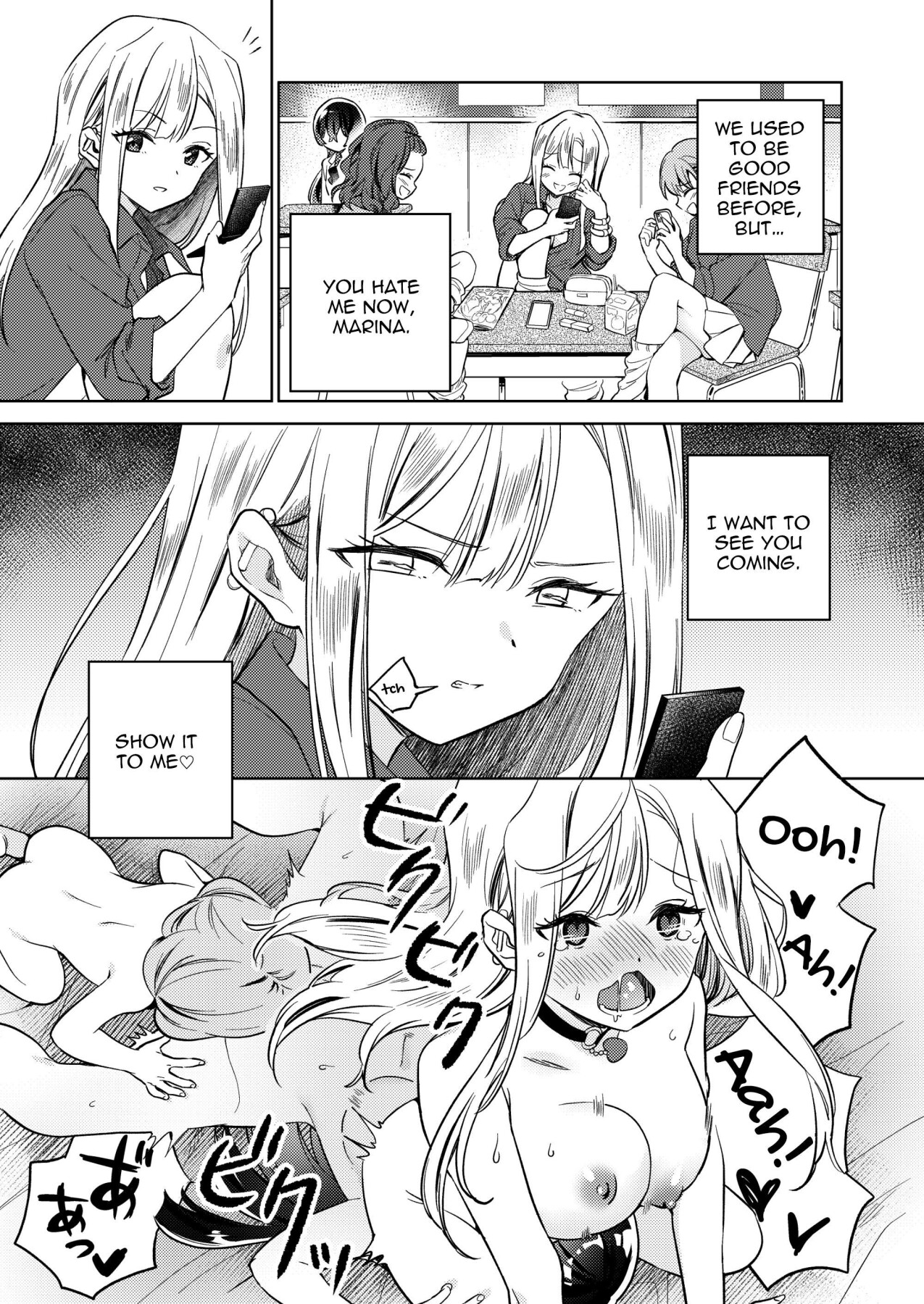 Hentai Manga Comic-A Sexy Yuri Hypnosis App-Read-12